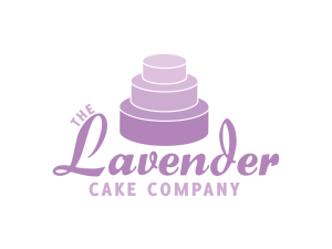 The Lavender Cake Company Logo Design